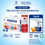 Thùng 24lon mix 6 vị